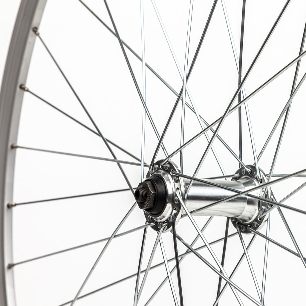 Roue vélo de course avant 700  en aluminium serrage rapide - #3