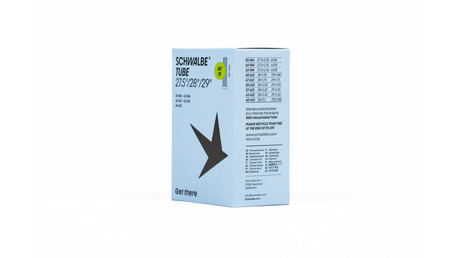 Chambre a air Schwalbe 29 pouces valve Schrader 40 mm pour VTT et velo tout terrain robuste et fiable