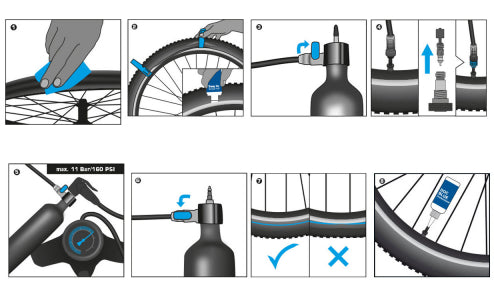 Pompe Compresseur Schwalbe Tire Booster